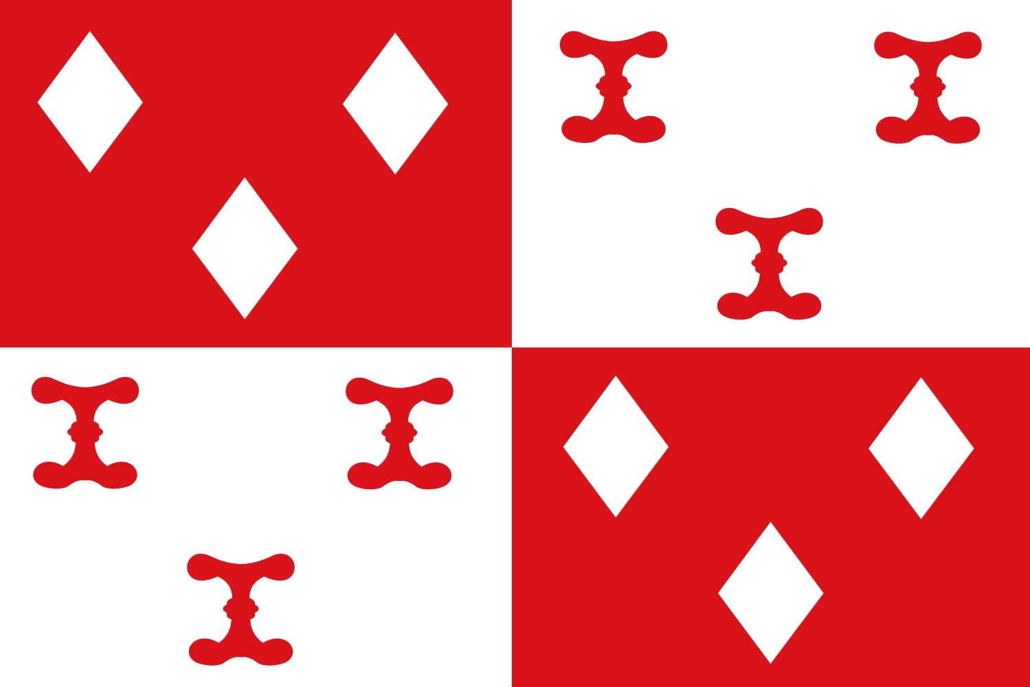 Drapeau Haarzuilens vlag grand format pour mât de pavillon historique