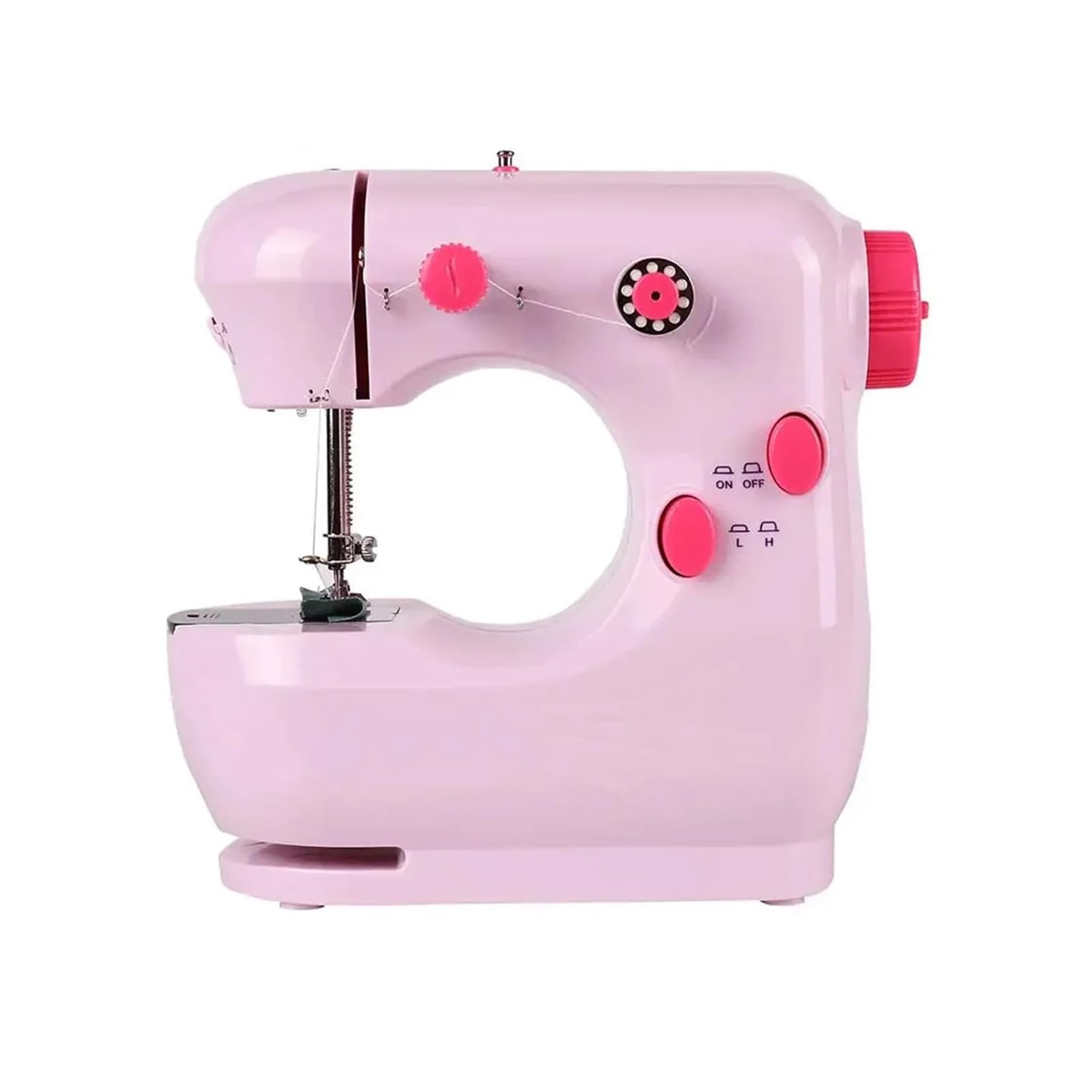 Máquina De Coser Multifunción For El Hogar, Micro Mini Pedal Eléctrico Dos Velocidades, Manual Portátil, Reparación Del, Bricolaje