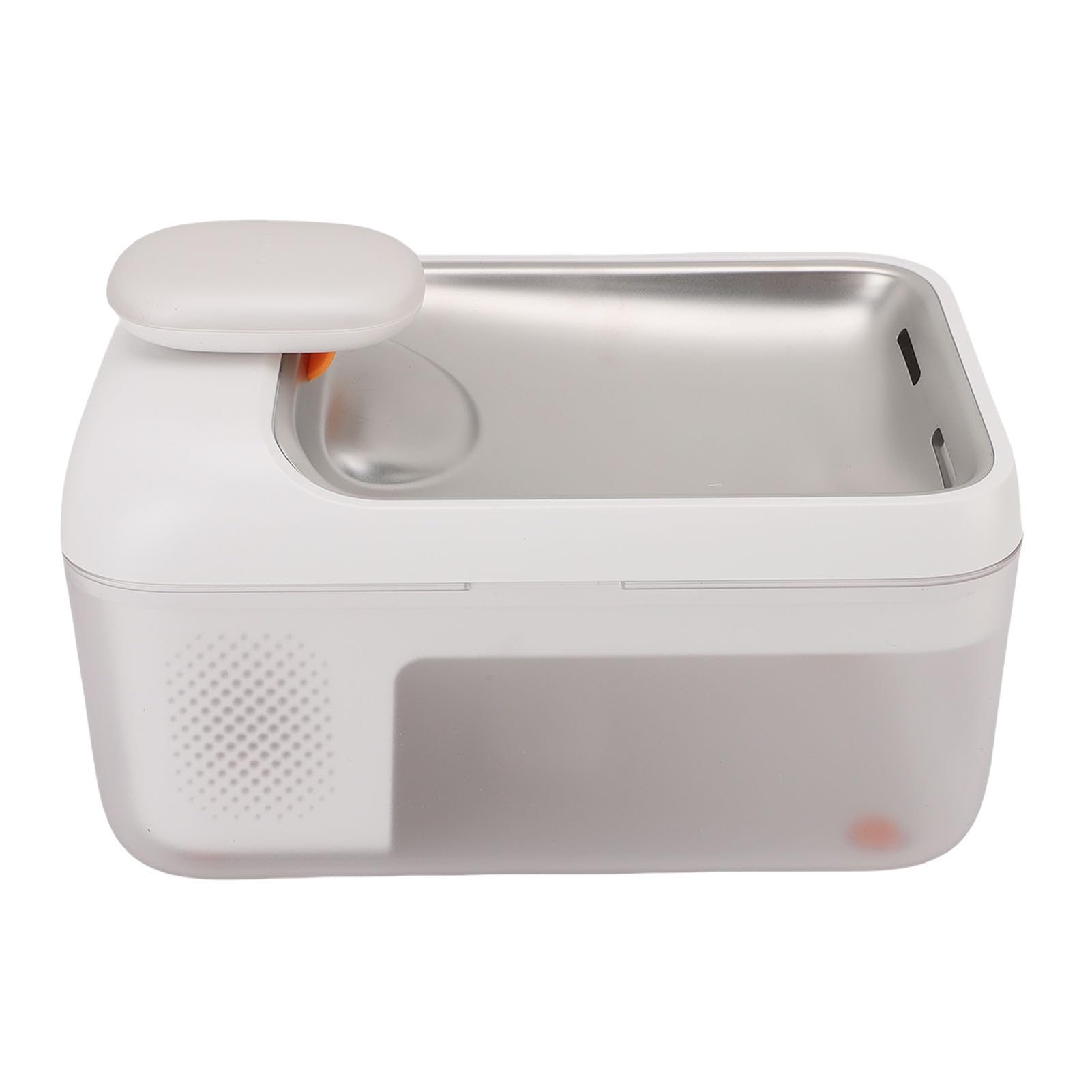 aqxreight Fuente para Gatos 4 5L de Gran Capacidad, Cuenco Silencioso de Acero Inoxidable, Dispensador Automático para Mascotas para Perros Grandes, Gatos a Power It Water Jus Fuente para para