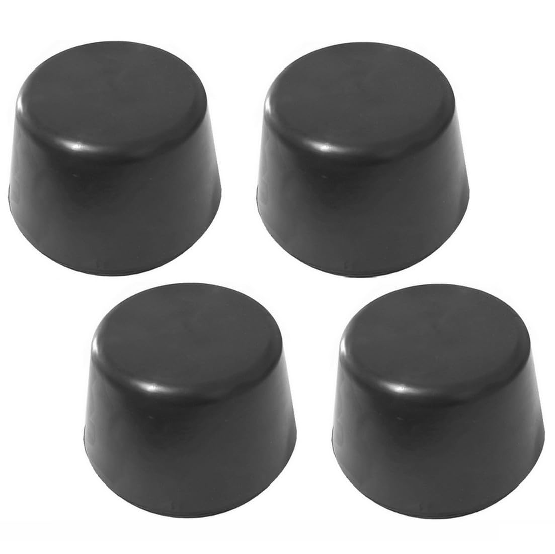 Lot de 4 bouchons ronds pour ponts élévateurs – caoutchouc extra fort – supports, épaisseurs spécifiques pour voitures électriques