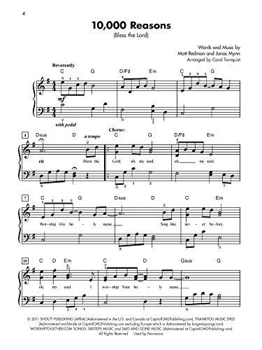 The Giant Book of Christian Sheet Music: Easy Piano - Image 3