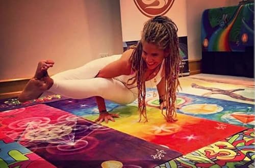 Spiritual Revolution 17 Yoga Mat With Carry Strap - Luxury Mat/Towel Combo That Grips While You Sweat; Natural Rubber Base; No Slip, Pvc Free thumb #1