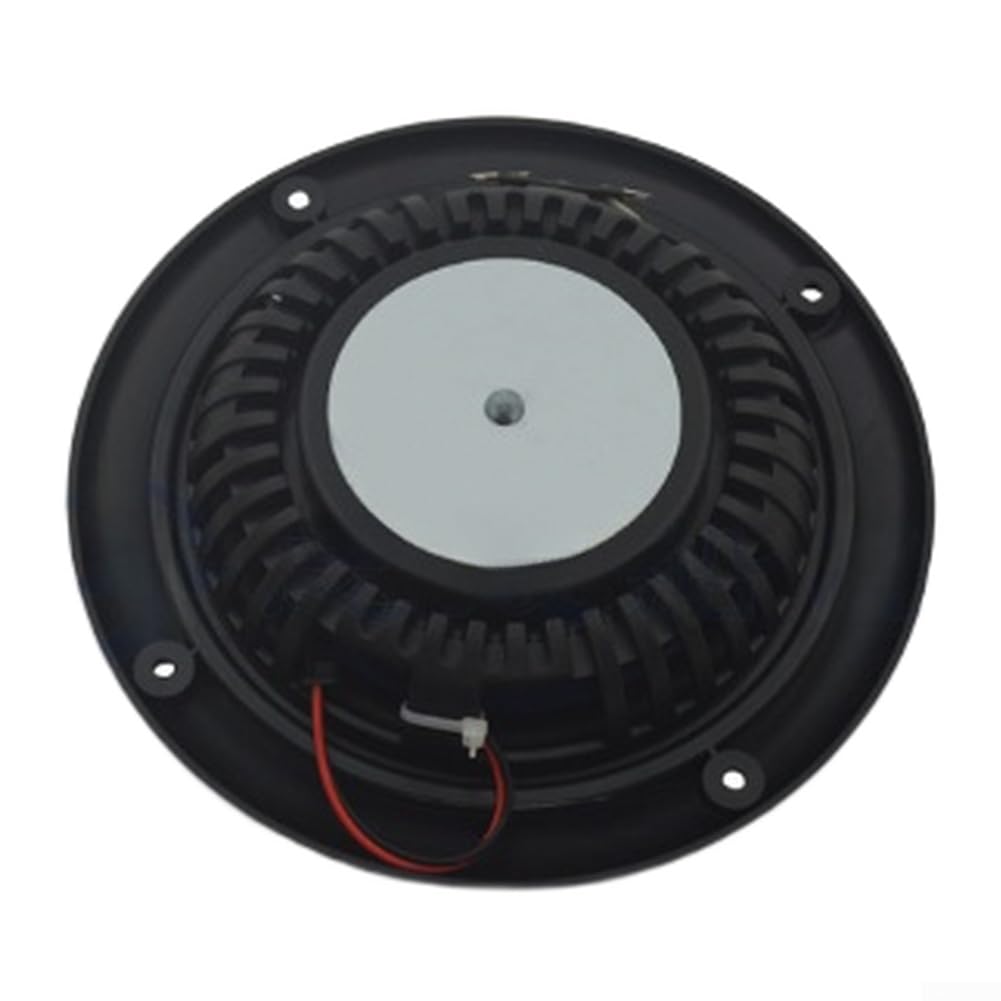 Altavoz marino impermeable de 40 W, IP44, 12 V, perfil fino, color negro
