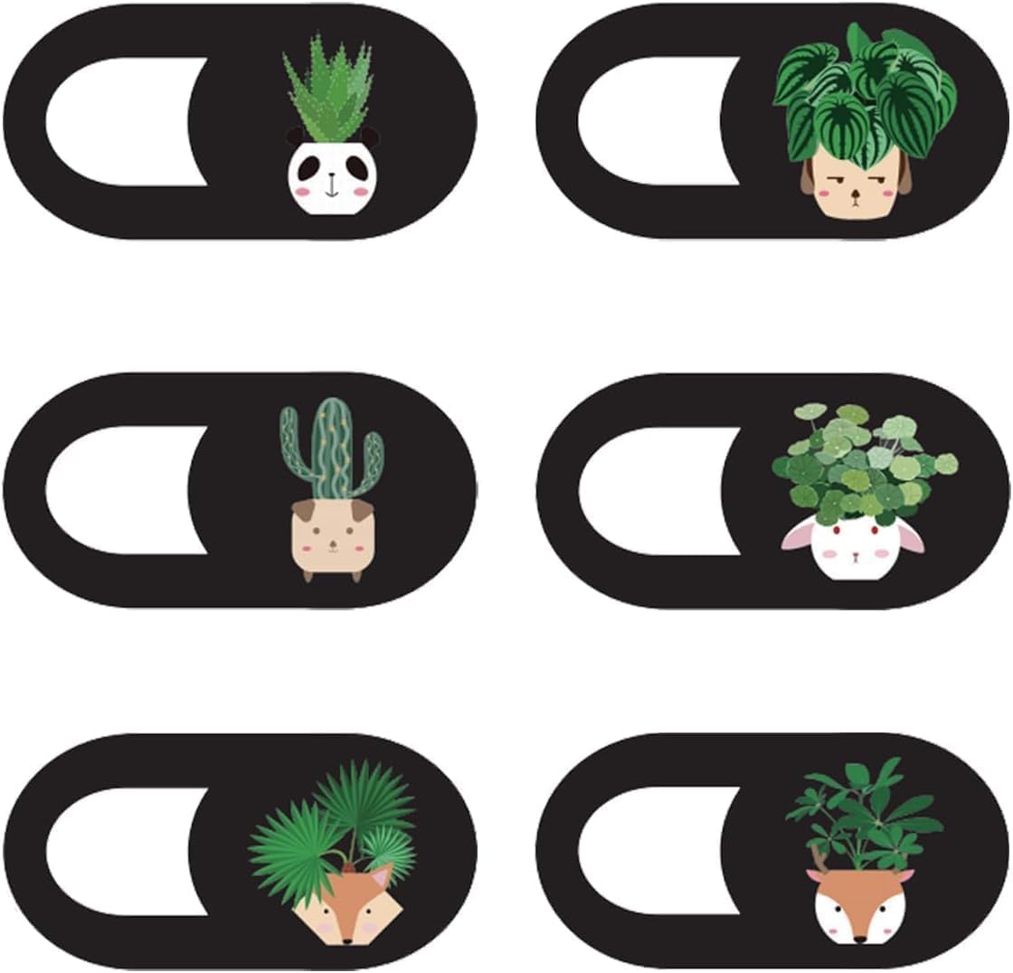 Mizi Webcam Privacy Cover Slide [6 Pack], Cute Camera Blocker Sticker, Protect Your Privacy and Security for Computer, Laptop, Tablets & Phones - Plant 05 (B0D54CD1PD) Amazon Price History, Amazon Price Tracker