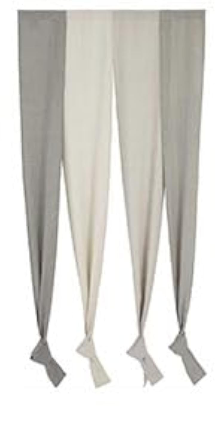 Sunnyday Fabric Natural Doorway Curtain (L90.5' X W33.4') Japandi Loire Noren Tapestry