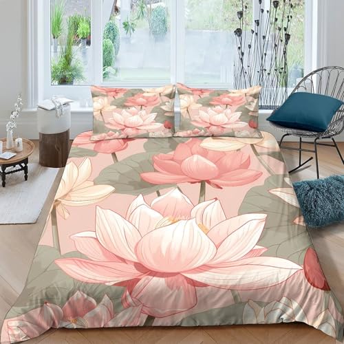 Housse de couette anti-pli Londres 200x200 parure de lit microfibre facile à laver