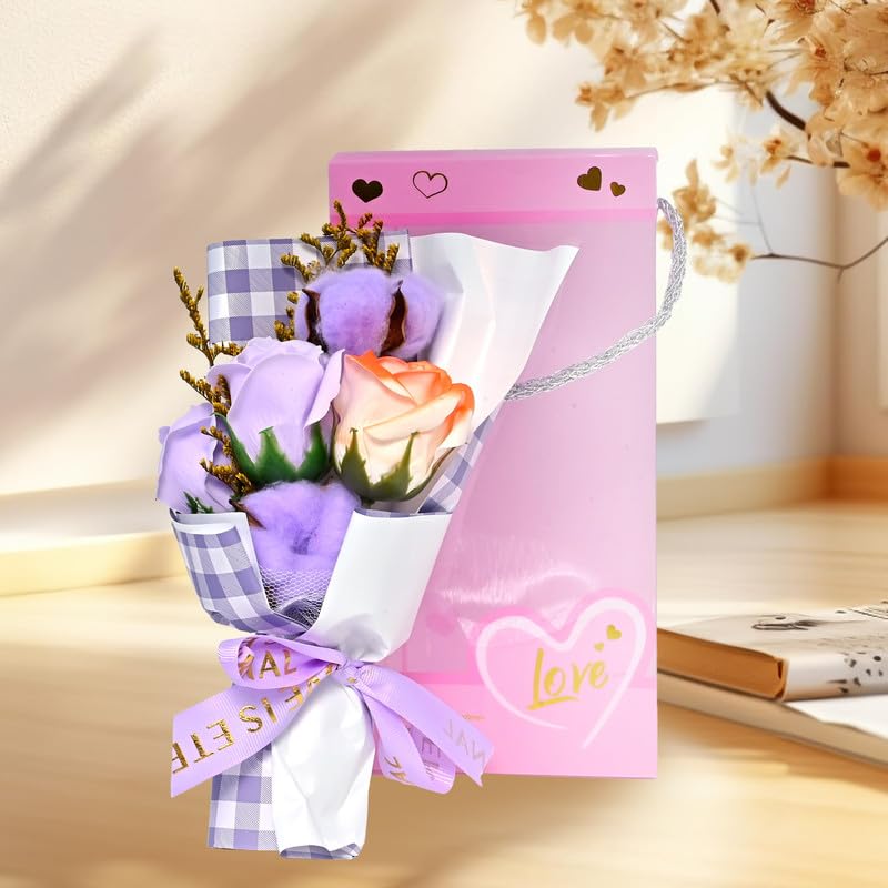 Image of Cortina Artificial Flowers for Decoration | Aesthetic Room, Home, Living Room & Bedroom | Artificial Flower Wall Decor | Great for Gifting - Pink - 12.5x7x25.5 CM