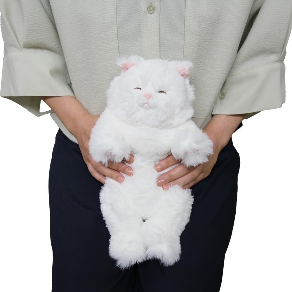 Amazon.co.jp: サンレモン ひざねこ すやすや S ペルシャ WH 15×12