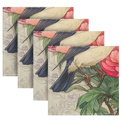 Set de 4 Servilletas de Tela ALAZA Multicolor 20 x 20 in miniatura 5