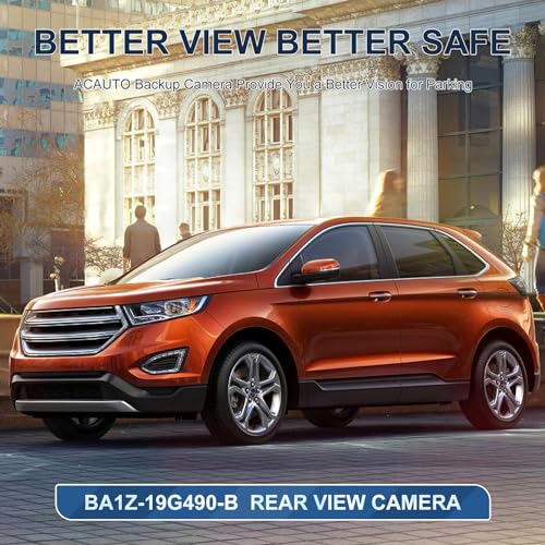 Image of Rear View Backup Camera Fit for Lincoln MKX 2011-2013, Reversing Parking Assist Camera OE Replace BA1Z-19G490-B BA1T-19G490-A BA1T-19G490-AD BA1T-19G490-AF