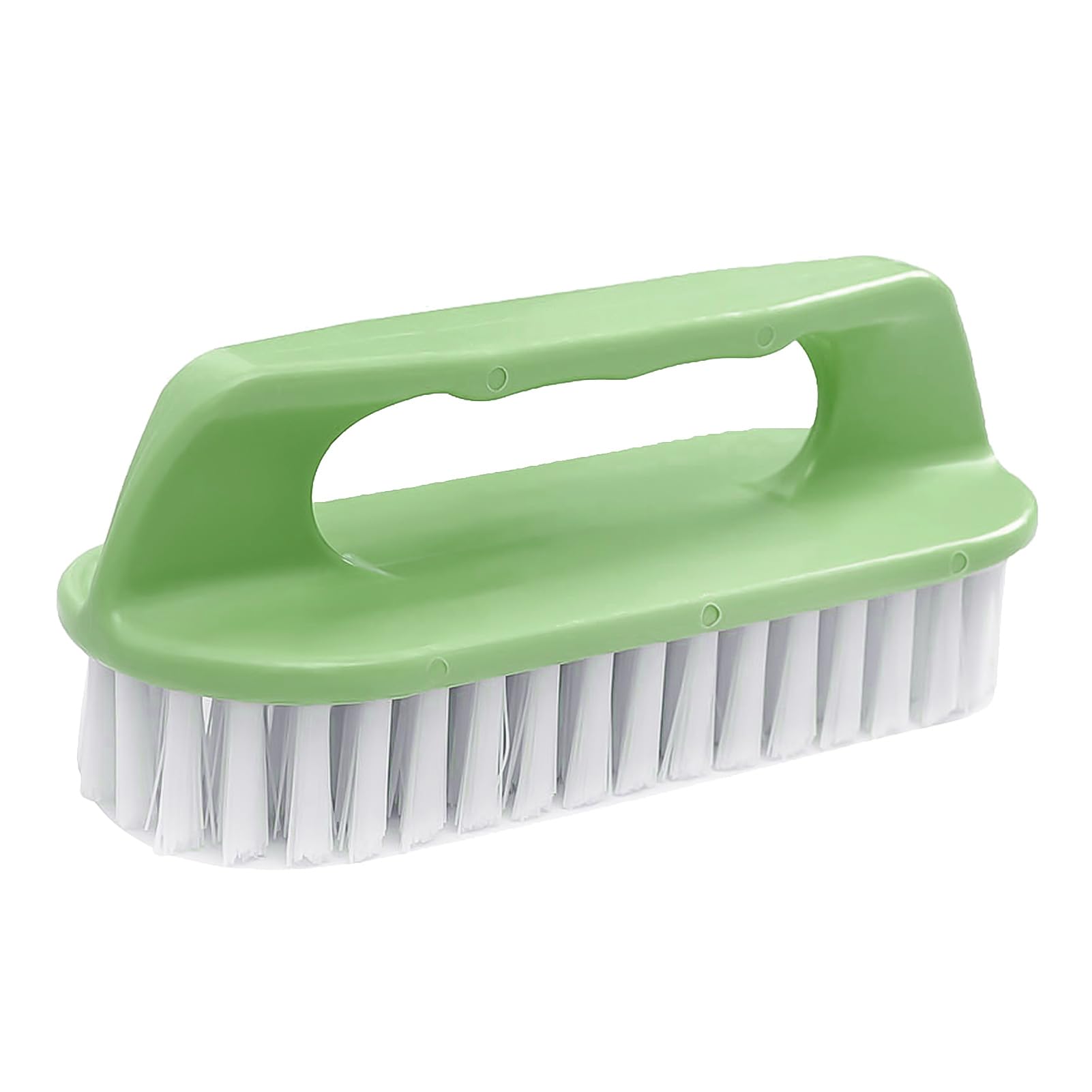 matumou Cleaning Brush Soft Long Bristles Ergonomic Handle Plastic Clothes Floor Scrub Brush Brush for Home Laundry Brush