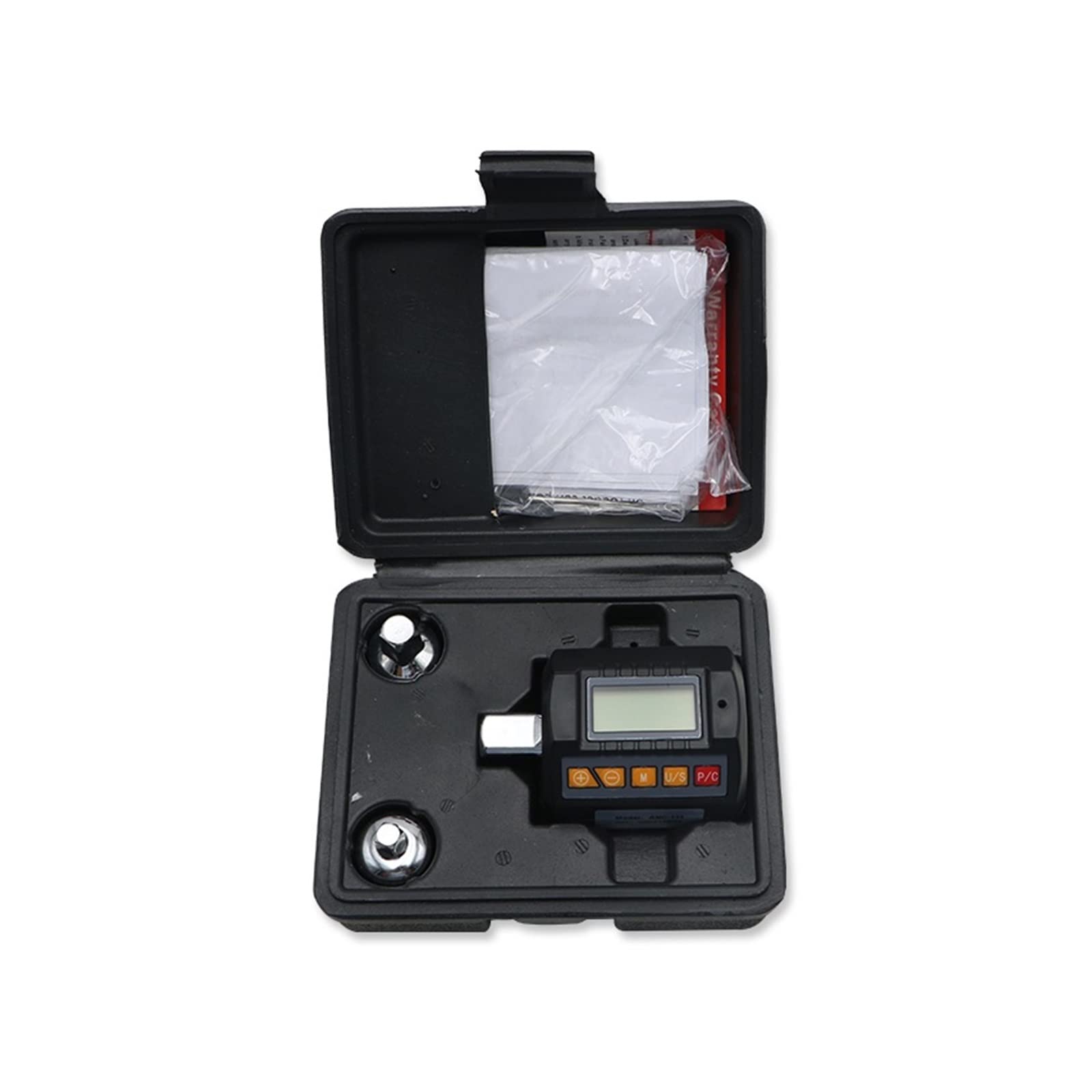 Adattatore di coppia, Misuratore di coppia digitale 1/2 regolabile for riparazione auto di biciclette Adattatore di coppia digitale Misuratore di coppia elettronico Utensili manuali(20-200 N.m)