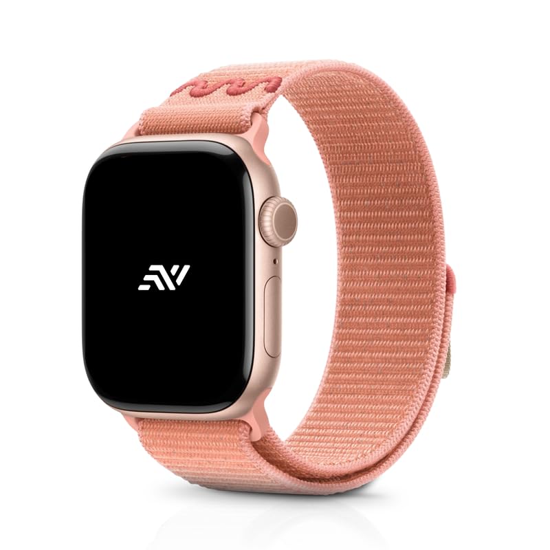 Image of Velcro Sport Nylon Strap Compatible with Apple iWatch Series 11 | 9 /8 /7 41 mm | series 11 /10 42 mm | SE,SE2 6 /5 /4 40 mm | iwatch strap for Men & Women (watch not included)
