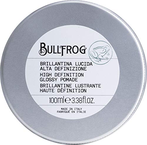 Bullfrog High Definition Shiny Gel 100ml, Sculpted and Classic Look, Strong and Long-Lasting Hold, Flexible and Soft Formula