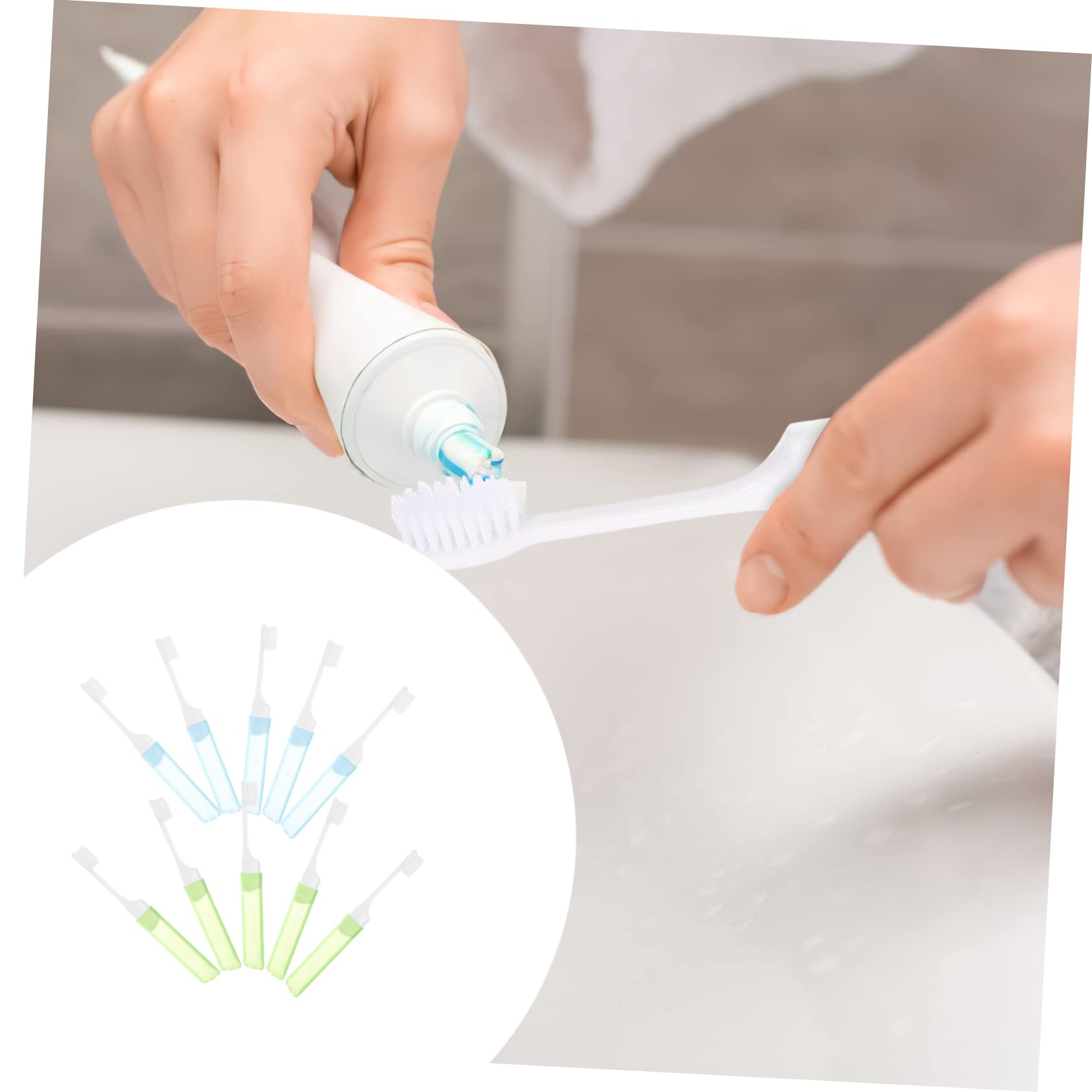 30 Pezzi Spazzolino Da Viaggio Spazzolino Da Denti Per Uso Domestico Spazzolino Da Denti Pieghevole Spazzolino Da Denti Pieghevole Spazzolino Da Viaggio Con Setole Morbide