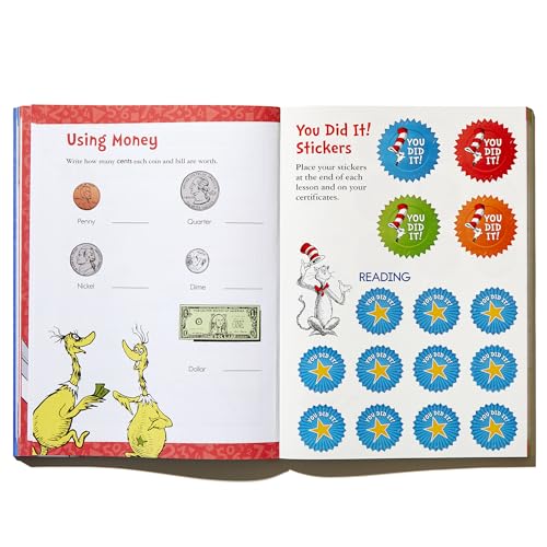 Dr. Seuss Workbook: Grade 2: 260+ Fun Activities with Stickers and More! (Spelling, Phonics, Reading Comprehension, Grammar, Math, Addition & Subtraction, Science) (Dr. Seuss Workbooks) - Image 5