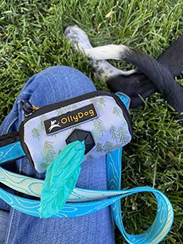 Image of OllyDog Scoop Pick Up Bag, Dog Waste Dispenser, Brick (Wine), One Size