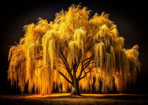 10 Gold Weeping Willow Tree Cuttings to Grow - Excellent for Bonsai or Garden