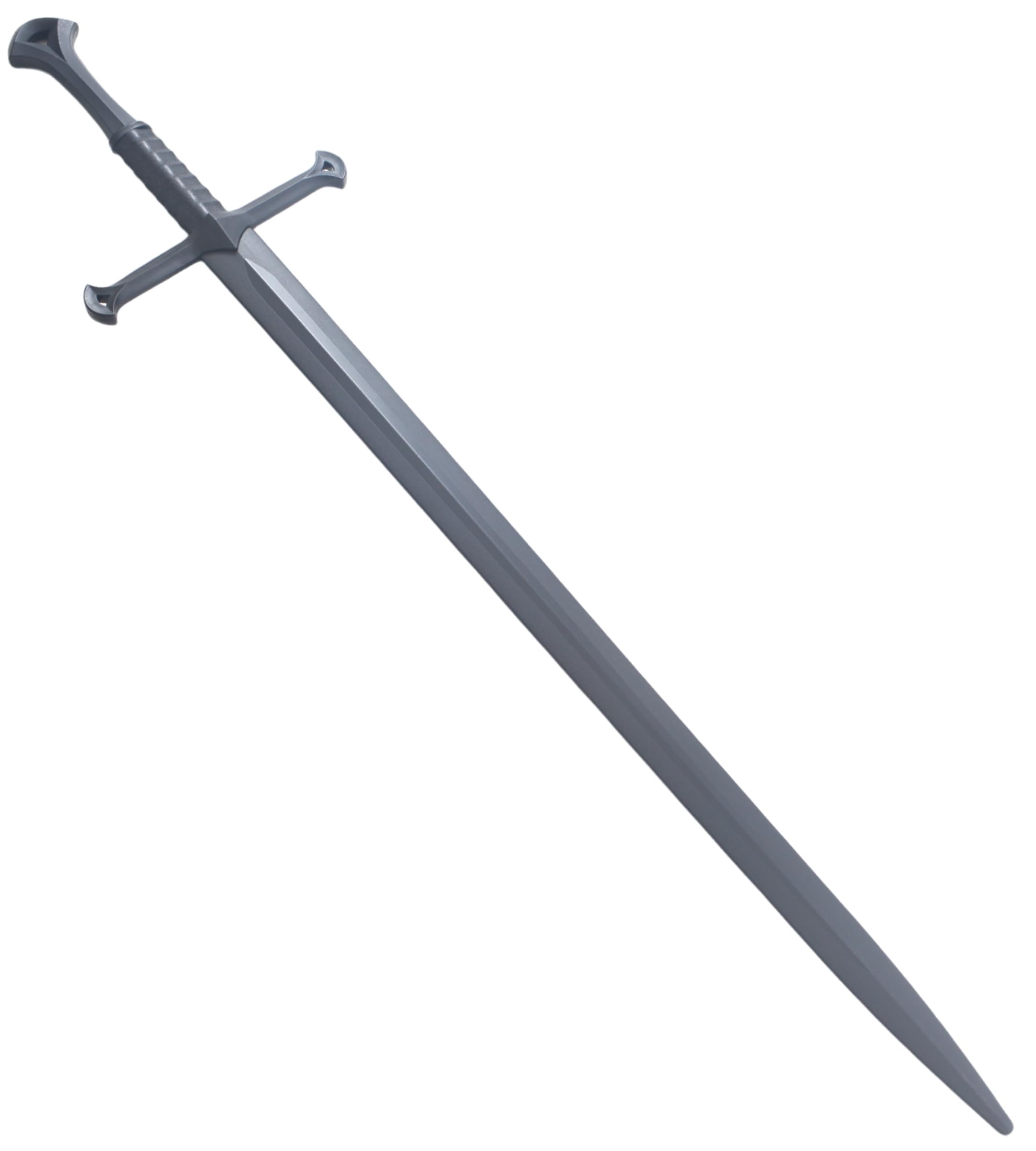 Le Seigneur des Anneaux Epee en Plastique Noir Anduril en Polypropylene pour Sabre Entrainement