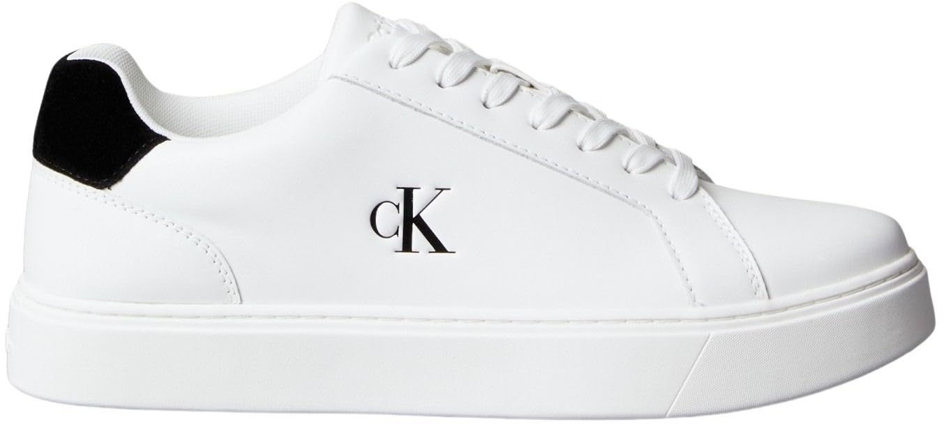 Calvin Klein Classic Cupsole Laceup Lth Ym0ym01435 Basso TopUomo