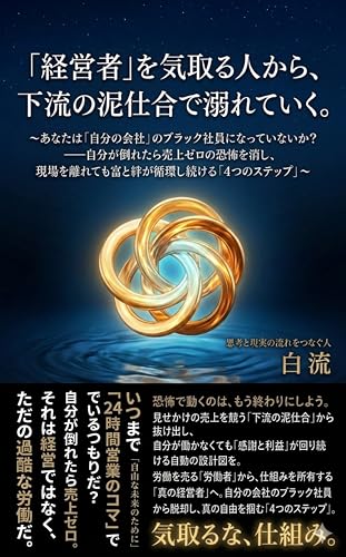 「経営者」を気取る人から、下流の泥仕合で溺れていく。: 〜あなたは「自分の会社」のブラック社員になっていないか？―自分が倒れたら売上ゼロの恐怖を消し、現場を離れても富と絆が循環し続ける「4つのステップ」〜 卒業戦略