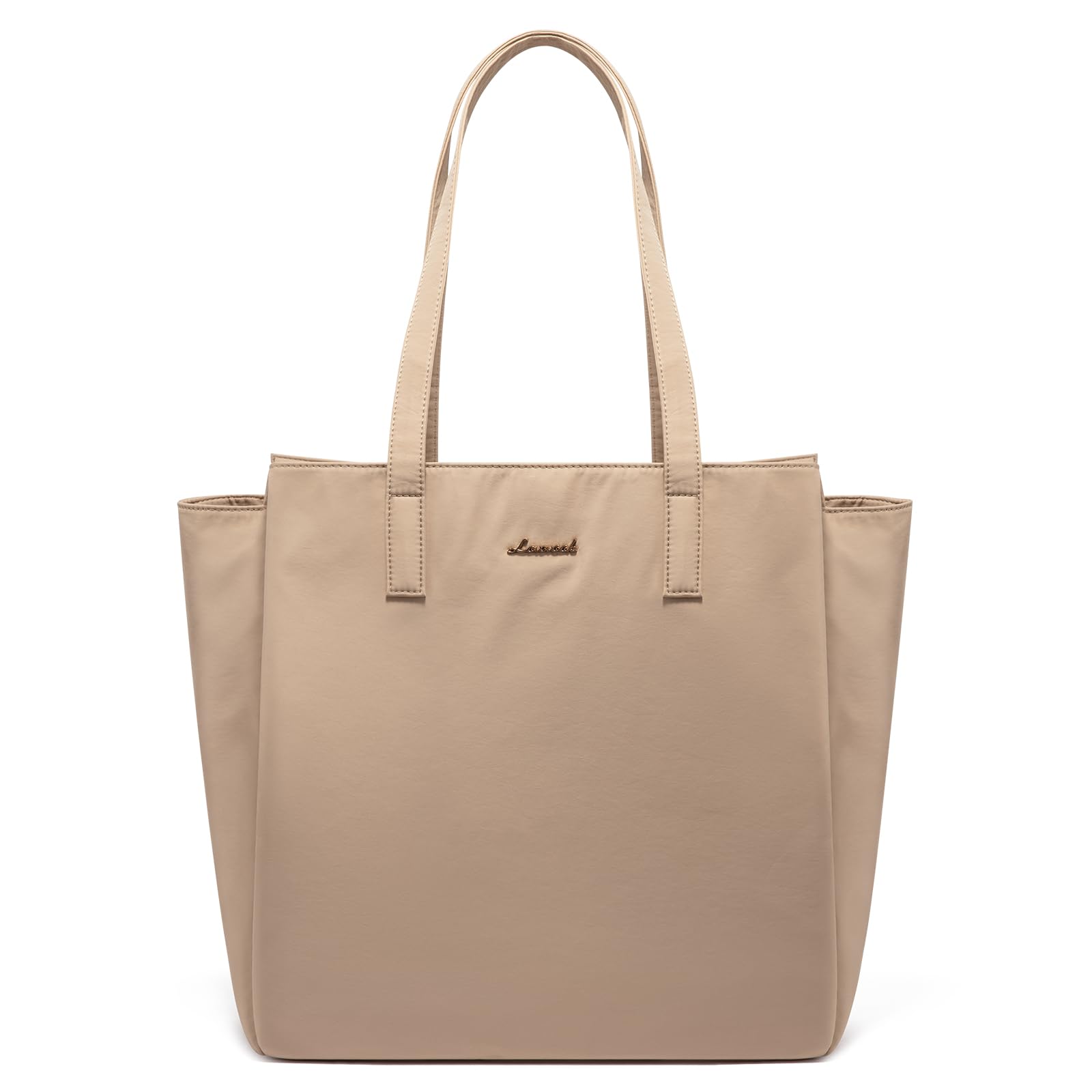 LOVEVOOK Tote Bag For Women Travel Work Tote with Zipper Fits 14 Laptop Large Shoulder Handbag Carry on