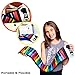 MUKIKIM Rock and Roll It - The Original Rainbow Piano. Roll Up Flexible Piano Keyboard for Kids / Beginners. Portable 49 Keys Silicone Piano Pad. Play-by-Color Songbook Included!