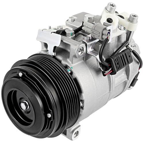 Image of SCITOO AC Compressor for Mercedes-Benz for C250 1.8L 2012-2015 | Fast Cooling, Ultra Low Noise (≤72 dB)Air Conditioner Compressor with Clutch, Easy Installation, 813258 98394 A0032304811