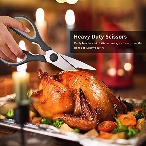 image for Keurbl Kitchen Shears, Scissors Heavy Duty Meat Scissors, Dishwasher S