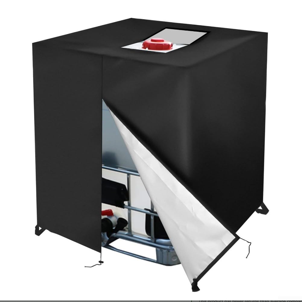 Palettenabdeckung mit Reißverschluss, 120 x 100 x 120 cm, wasserdicht, 210D, 420D Polyester, wetterfest, für Lagerung und Transport im Freien (420D)