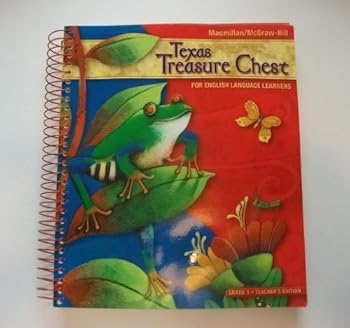 Spiral-bound Texas Treasure Chest, English Language Learners, Grade 1, Teacher's Edition Book