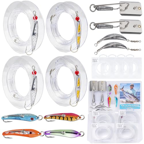 THKFISH 4 Pack Trolling Kit