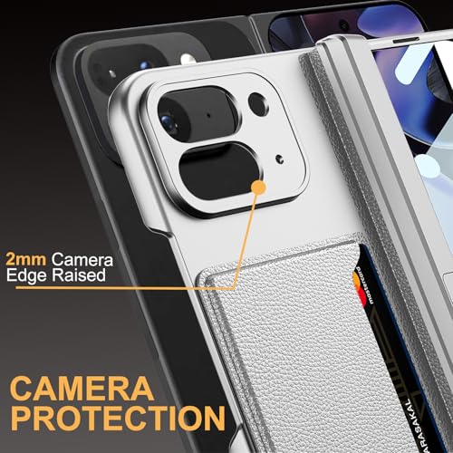 Coque Google Pixel 10 Pro Fold protégeant la charnière des chutes avec béquille rigide - 3