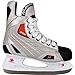 Nijdam Paire de Patins de Hockey sur Glace hardboot pour Homme Silber Schwarz Rot 42