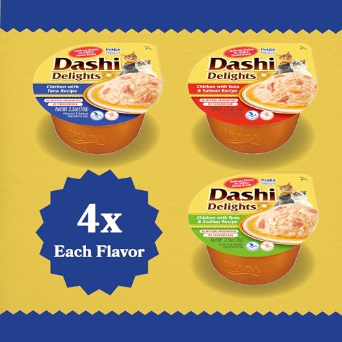 INABA Dashi Delights Lickable Cat Treats, Tuna Variety, 12ct - image 6