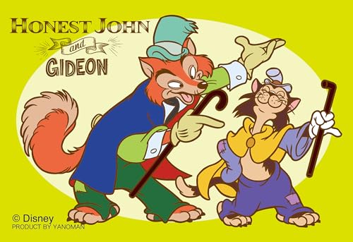 やのまん(Yanoman) 【日本製】 70ピース ジグソーパズルコパン 正直ジョン&ギデオン20 ディズニー 持ち運べるジグソーパズル スリーブ(1枚)付き 請求用紙付きのサムネイル