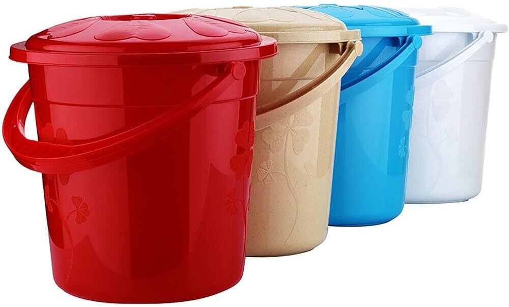 BARGAINSGALORE NEW 5L STORAGE BUCKET WITH HANDLE AND LID STORAGE