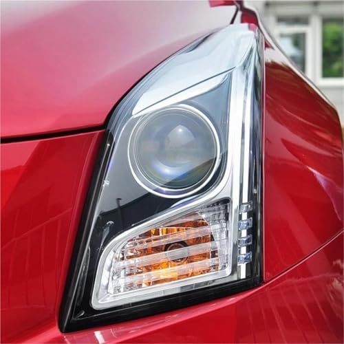 Coque phares lentilles Cadillac ATS 2014-2017 solution contre le plastique jauni gauche