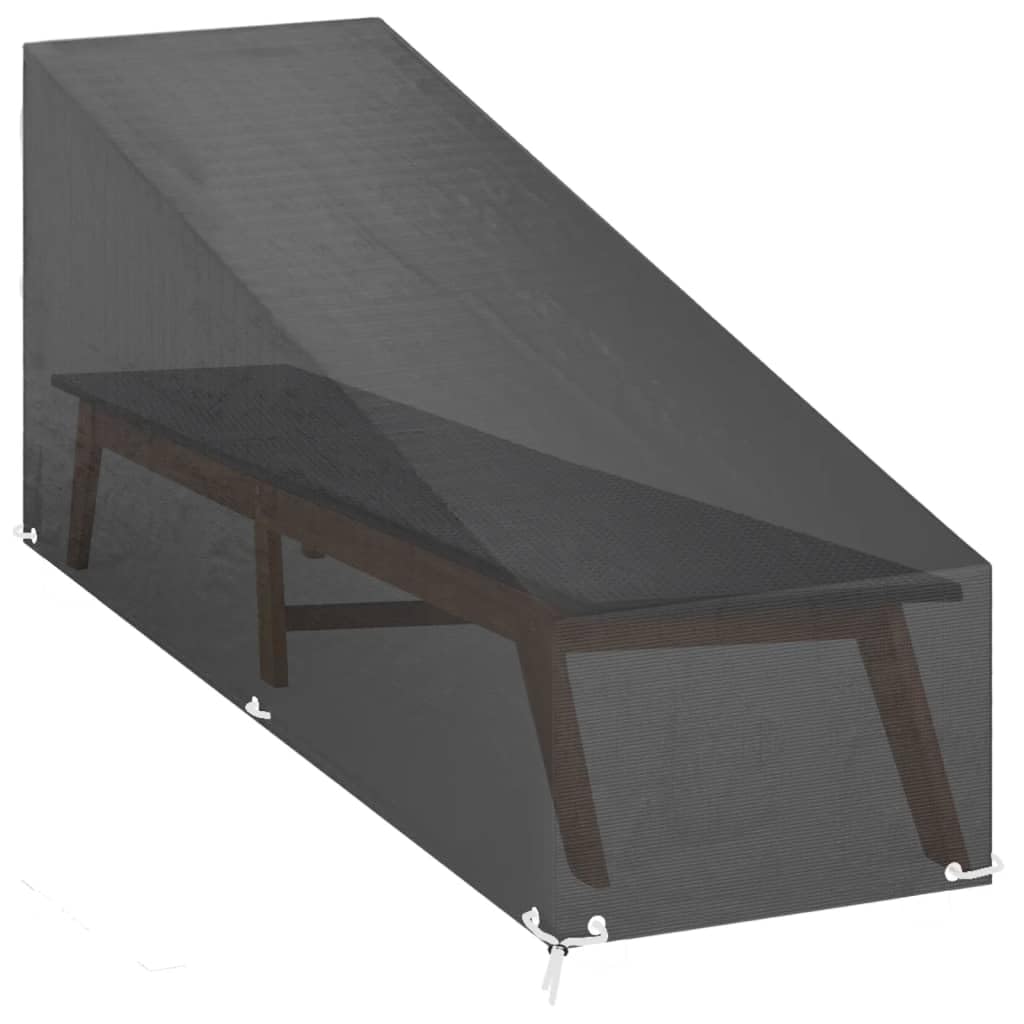 Funda para tumbona con 12 ojales de polietileno (205 x 75 x 40/70 cm)