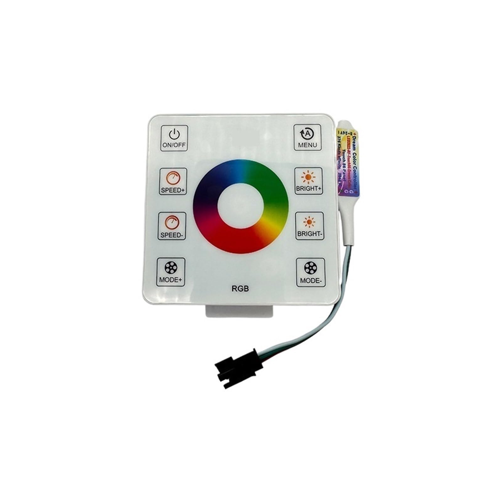 Tira de luz 2811 con atenuador LED y panel de color 8K