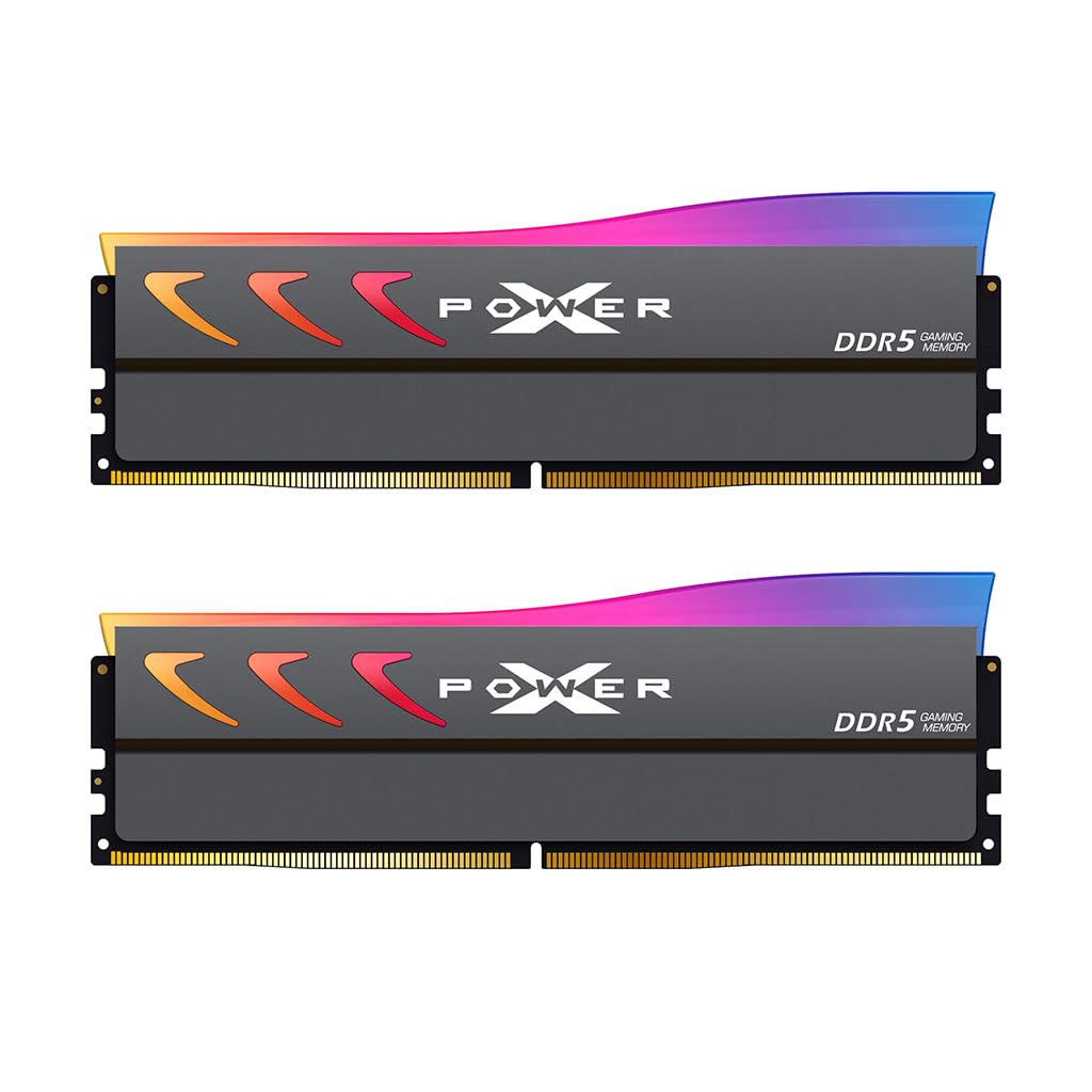 Amazon.co.jp: Silicon Power DDR5 64GB (2x32GB) Storm RGB 6000MT/s