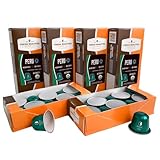 Fresh Roasted Coffee, USDA Organic Peru Espresso Pods for Nespresso OriginalLine | 3rd Party Tested for Pesticides, Mold, Mycotoxins, Kosher | 60 Recyclable Aluminum Capsules
