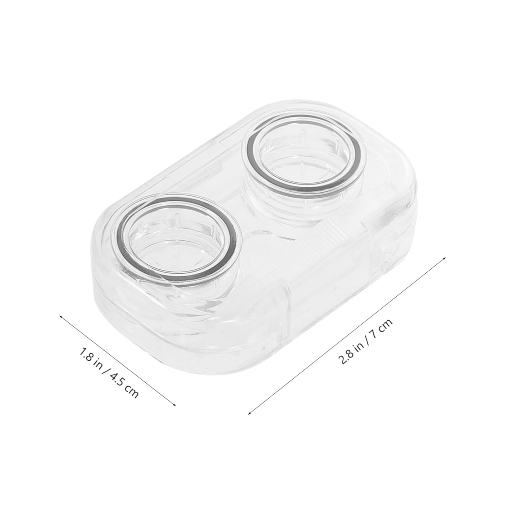 CALLARON 4 Set Custodia Per Lenti A Contatto Astuccio Organizzatore Di Lenti Custodia Per Occhiali P.s 4 Pezzi * 4