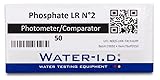 Reactivos de recambio Fosfatos 1 y 2 para Flexitester LAC o cualquier analizador de pastillas (50 unidades de cada - 100 en total)