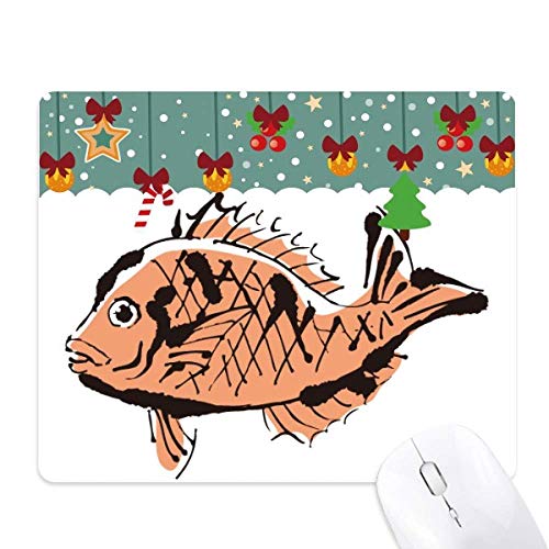 Tapis de souris Noël en caoutchouc, grand confort pour le télétravail en hiver