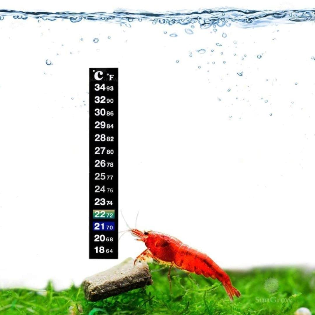PetzLifeworld Aquarium Fish Tank Sticker Thermometer (Pack of 1) (B09D52P55R) Amazon Price History, Amazon Price Tracker