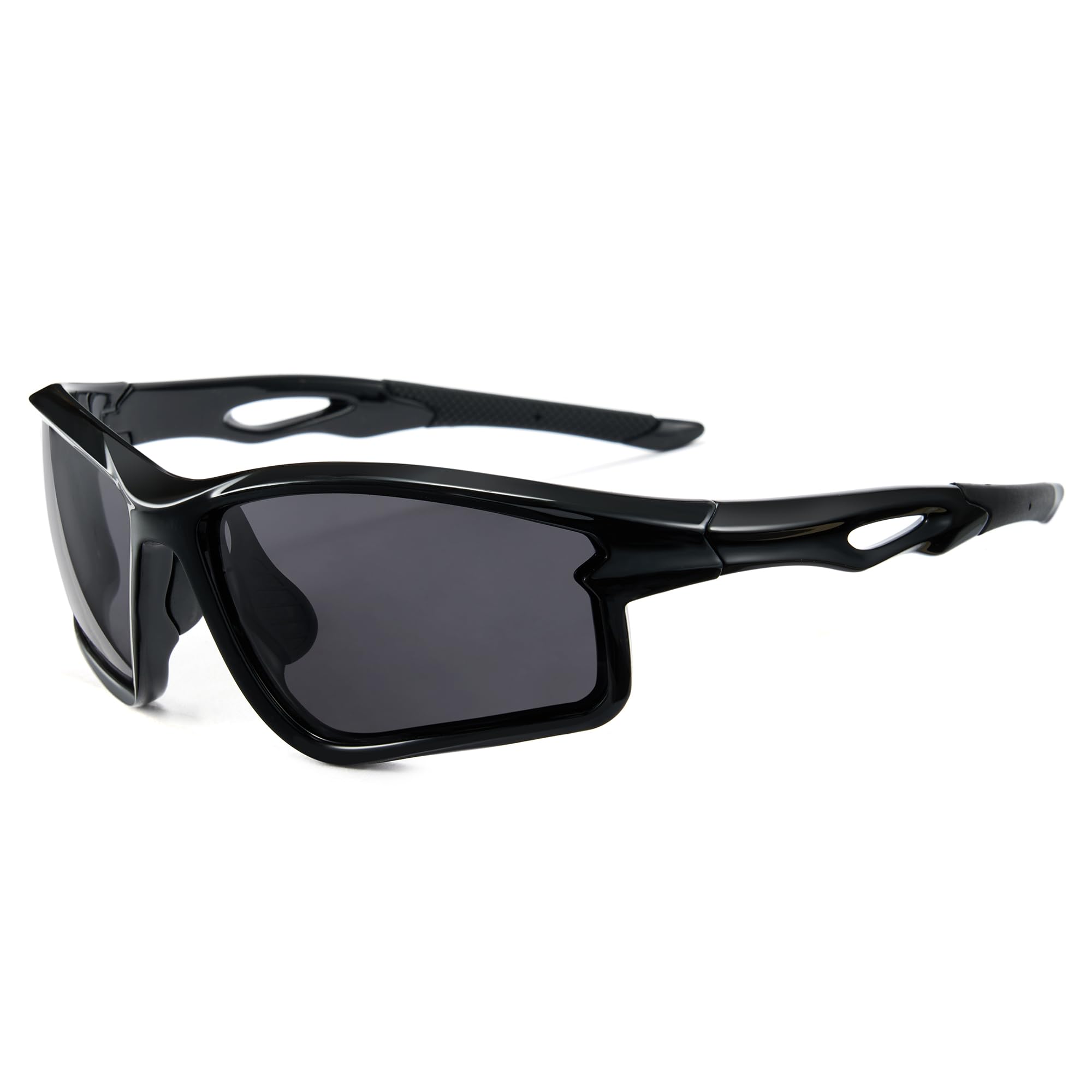 Cyxus Occhiali da sole Polarizzati TR90 da Ciclismo Uomo Donna Rettangolari Corsa Pesca Ciclismo Baseball Sport Golf Guida P1590