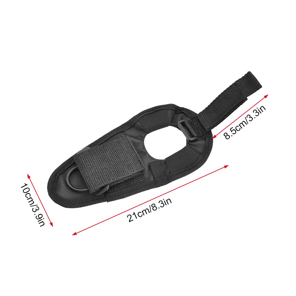 doorslay Hands-Free Flashlight Holder Adjustable Flashlight Wrist Strap for 2.5-4cm Flashlight