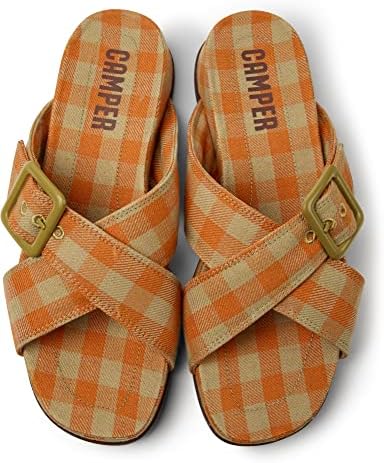 Camper Women's Atonik Flat Sandal, Multi-Assorted, 6 | Image 2