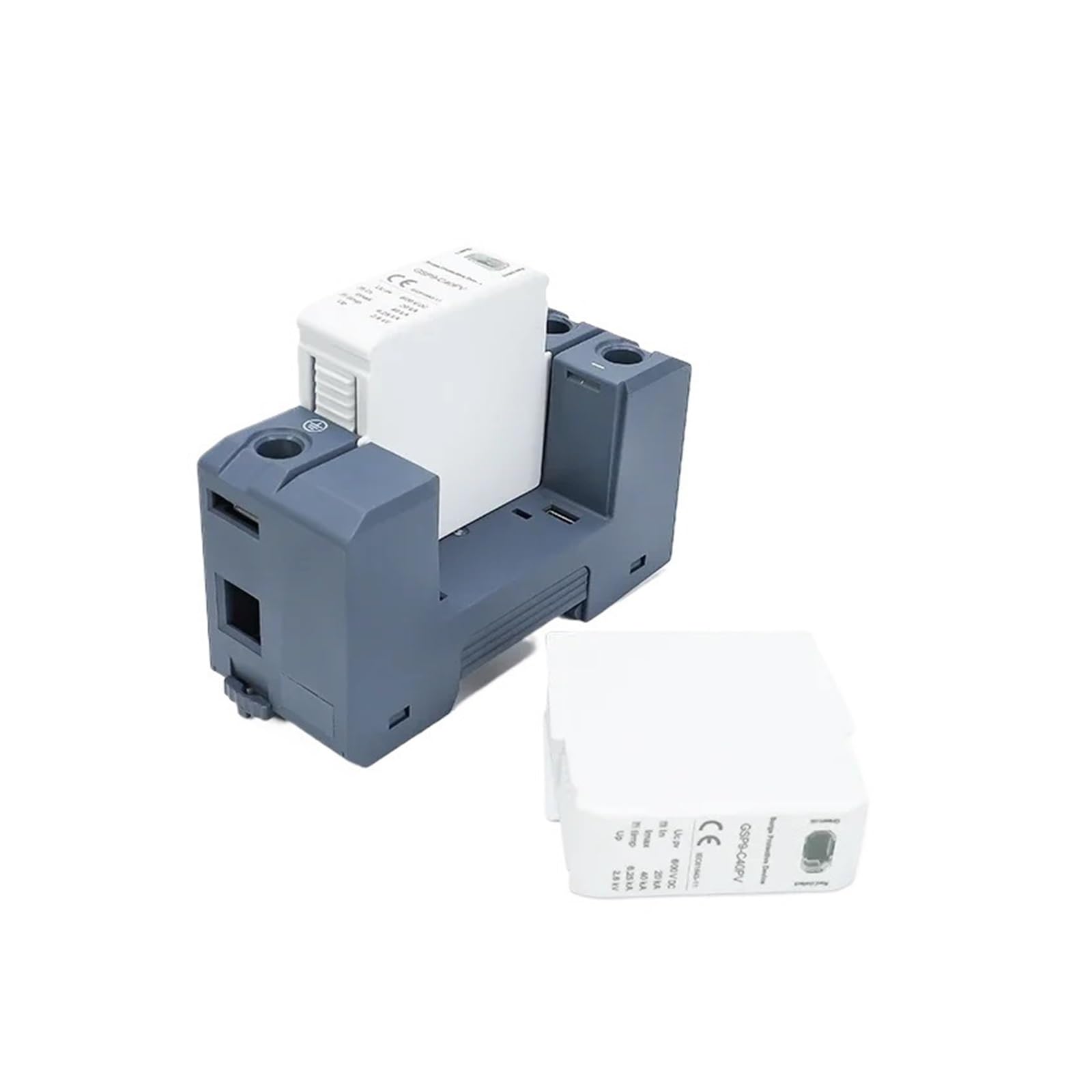 Ogranicznik przepięć DC GSP9 PV SPD 600 V 1000 V 1500 V 20 kA 40 kA Ogranicznik przepięć 2P 3P Ochrona odgromowa(3P 600VDC)